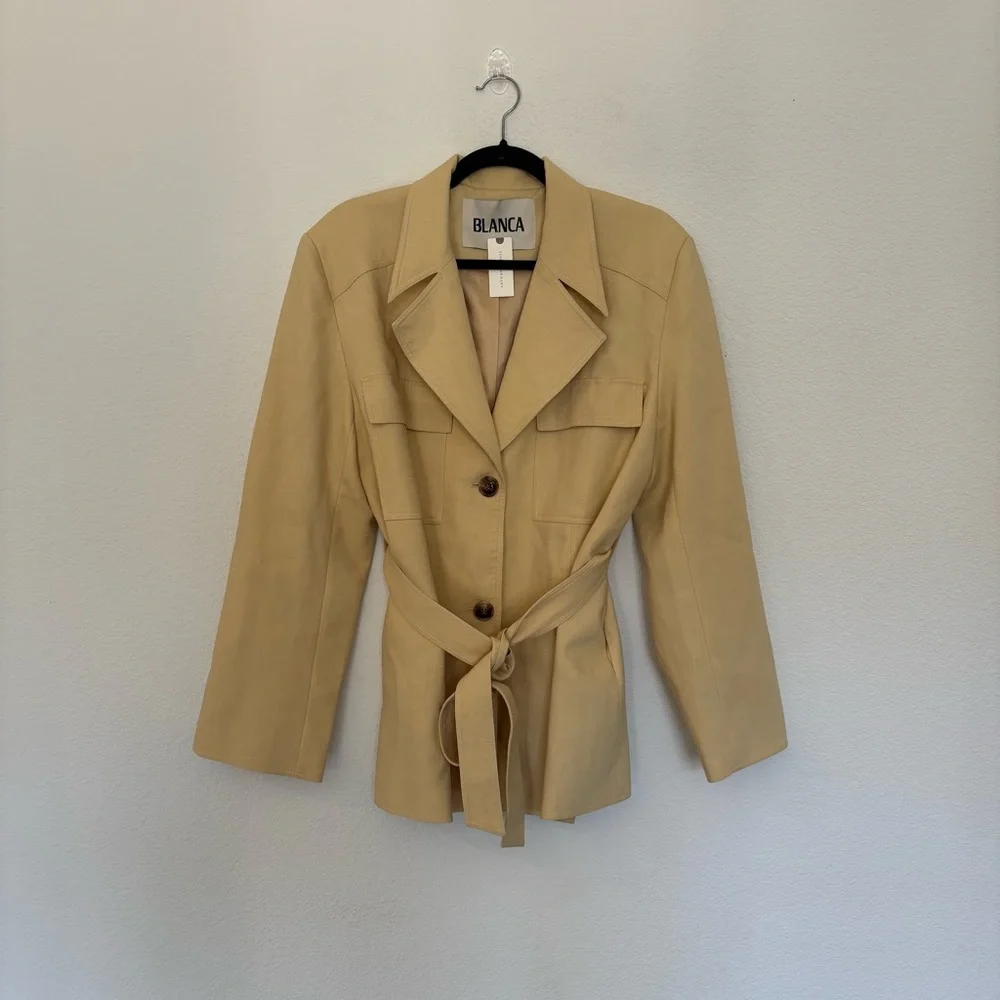 Blanca Anthropologie Size M/L Denis Blazer Jacket NWT - Picture 2 of 7